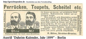Perrücken und Toupets