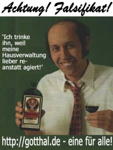 Falsifikat/Mashup einer Likörwerbung Falsifikat/Meshup einer Likörwerbung