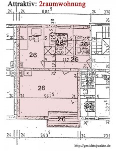 Attraktiv: 2raumwohnung