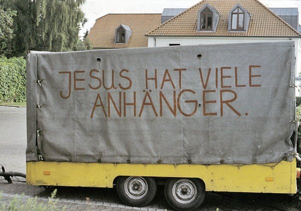 Foto: Jesus hat viele Anhänger (Quelle: Privatarchiv) Foto: Jesus hat viele Anhänger (Quelle: Privatarchiv)