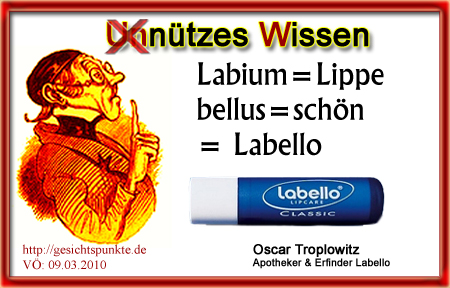 Unnützes Wissen: Labello-Fettstift