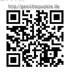 QR-Barcode https://gesichtspunkte.de - mit App auf Smartphone lesen und öffnen!