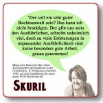 Skuril 03.09 - Rechtsanwaltsempfehlung Skuril 03.09 - Rechtsanwaltsempfehlung