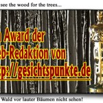 Award from the wood - Award aus dem Wald