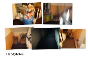 Collage Treppenhauskopf (Handyfotos)