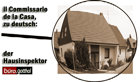 Alles klar, Herr Kommissar? Der Hausinspektor!