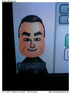 Avatar vom Bloggwart, WII-Konsole
