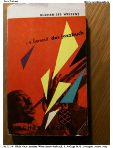 Foto.Podcast: E.J. Behrendt - Das Jazzbuch (Erstausgabe 10.1953)