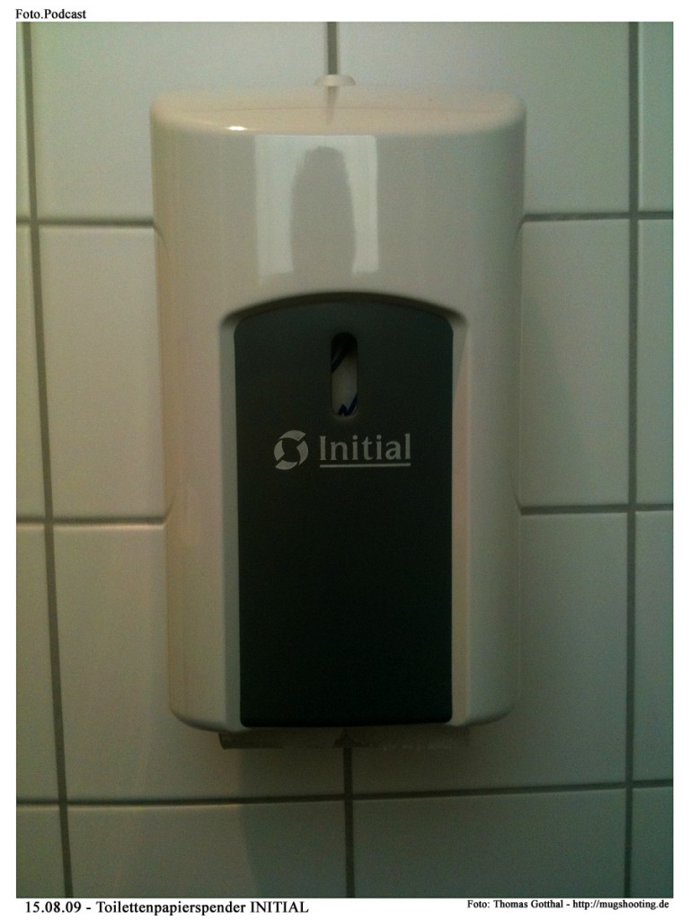 Foto.Podcast: Toilettenpapierspender Initial