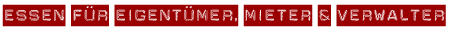 Banner Essen für Eigentümer, Mieter & Verwalter