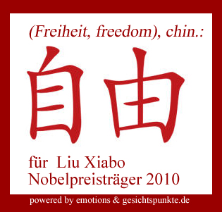 Freiheit für Liu Xiabo