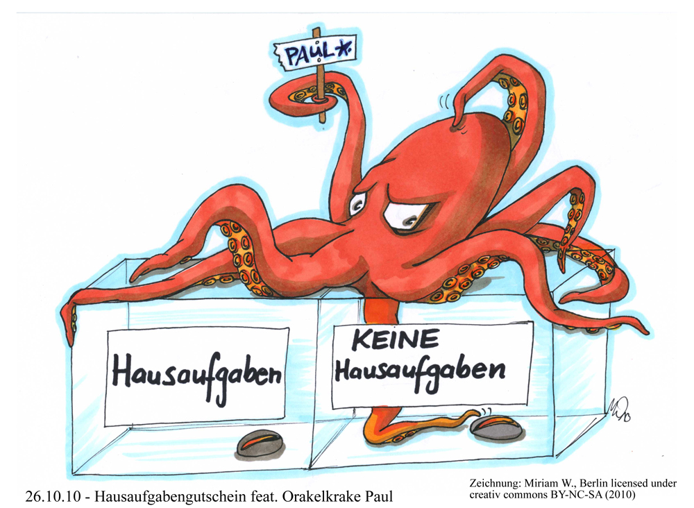 Paul, die Krake "Das Orakel von Krakel"