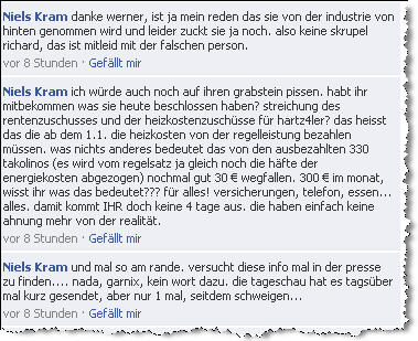 facebook-Pinnwand.Niels.Kram