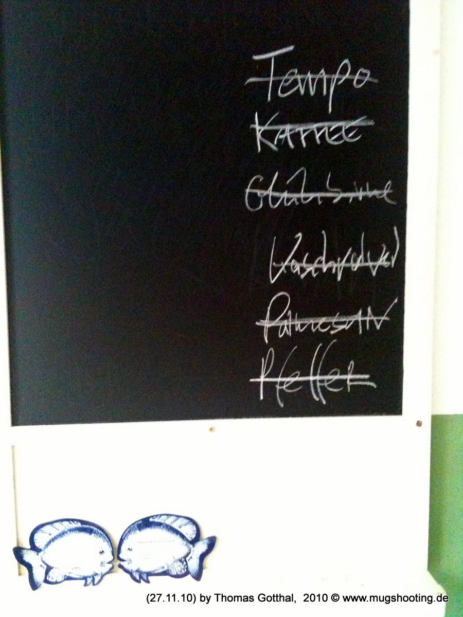 Tempo, Kaffee, Glühbirne....ToDo-Liste Tempo, Kaffee, Glühbirne....ToDo-Liste