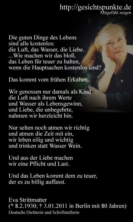 Eva Strittmatter (1930-2010)
