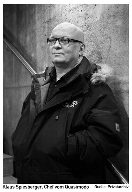 Klaus Spiesberger, Chef vom Quasimodo Klaus Spiesberger, Chef vom Quasimodo