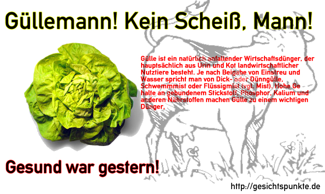 Güllemann! Kein Scheiß, Mann! Güllemann! Kein Scheiß, Mann!