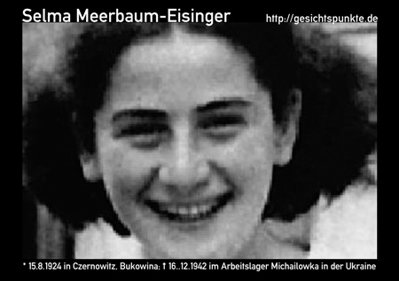 Selma Meerbaum-Eisinger (Quelle: Privatarchiv)