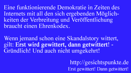Banner: "Erst gewittert, dann getwittert!" Banner: "Erst gewittert, dann getwittert!"