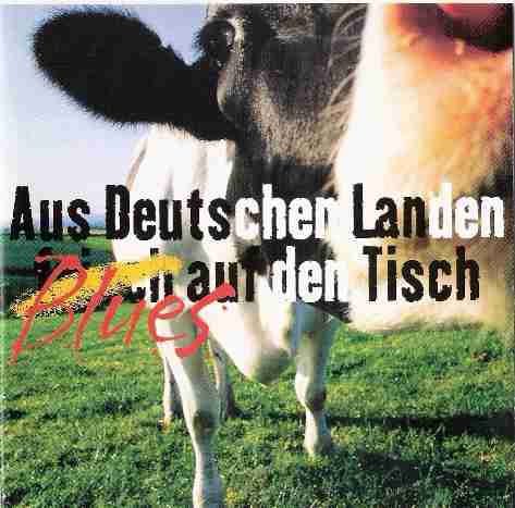 Aus deutschen Landen, frisch auf den Tisch (Blues), CD-Cover
