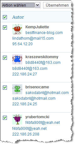 Spammer ohne Schamgrenzen!