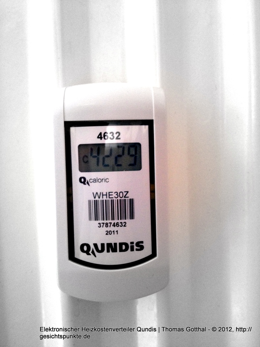 Elektronischer Heizkostenverteiler Qundis