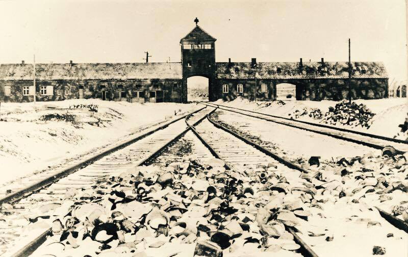 Auschwitz-Birkenau (Historienfoto)