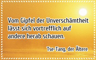 Lorenz Meyer - Der "Gipfel der Unverschämtheit"