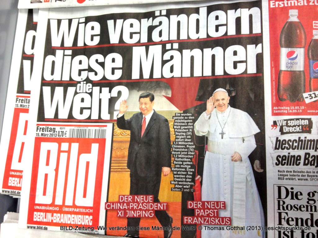 BILD-Zeitung: Wie verändern diese Männer die Welt?