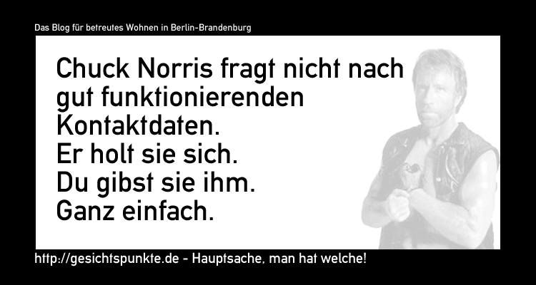 Chuck Norris: Kontaktdaten