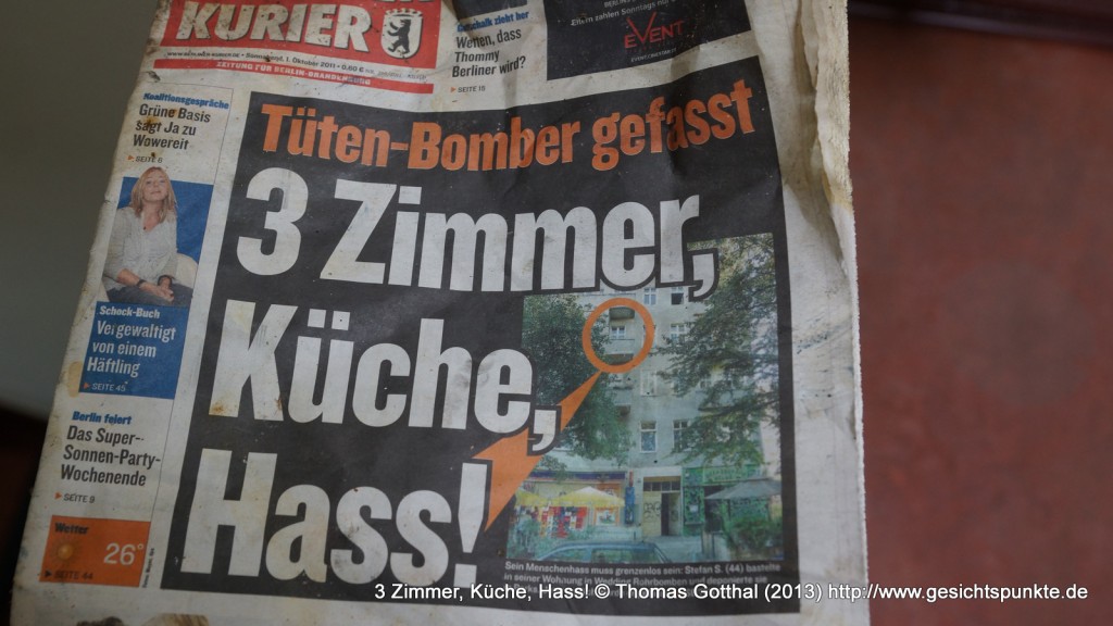 3 Zimmer, Küche, Hass