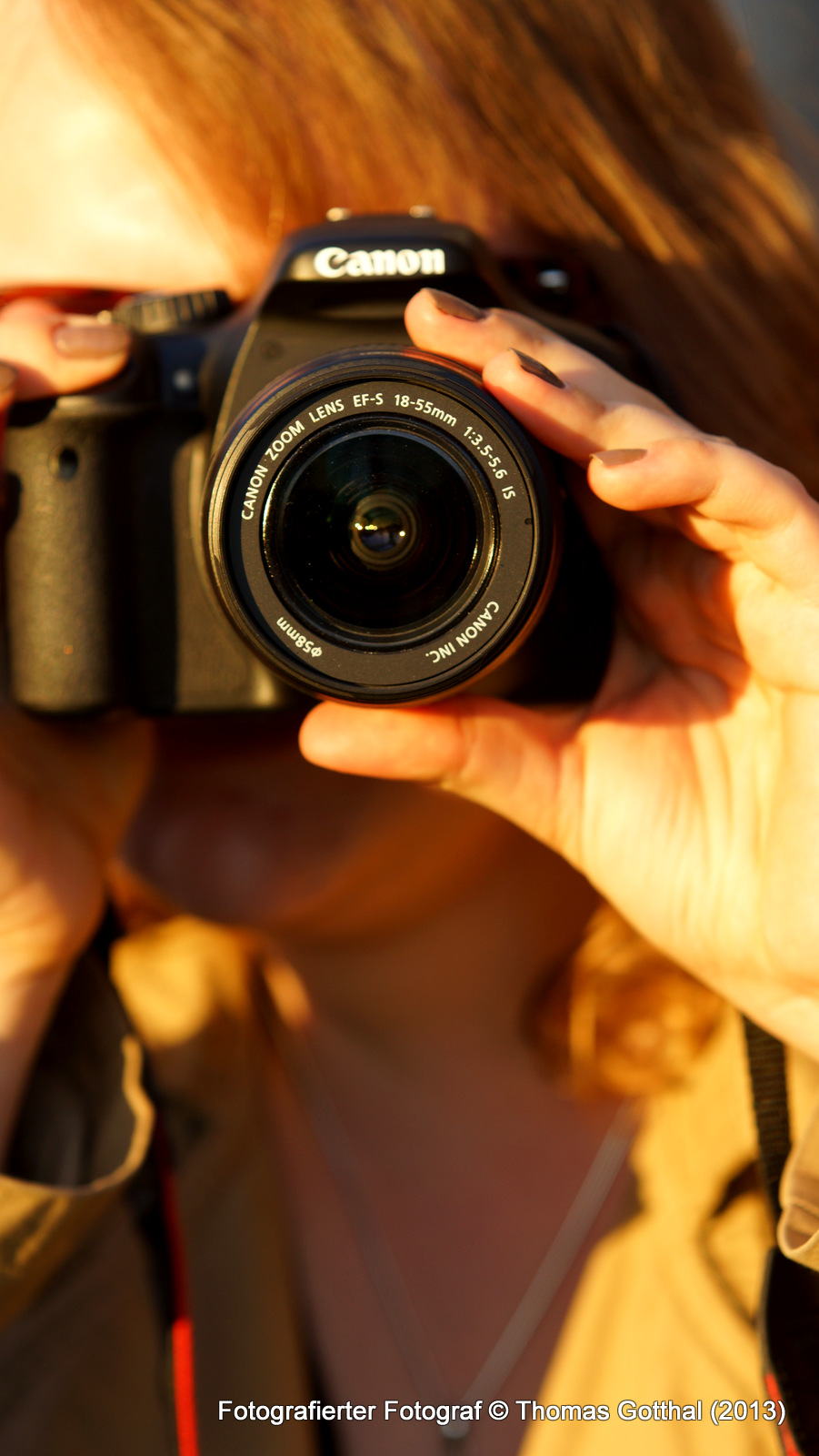 Fotografierter Fotograf