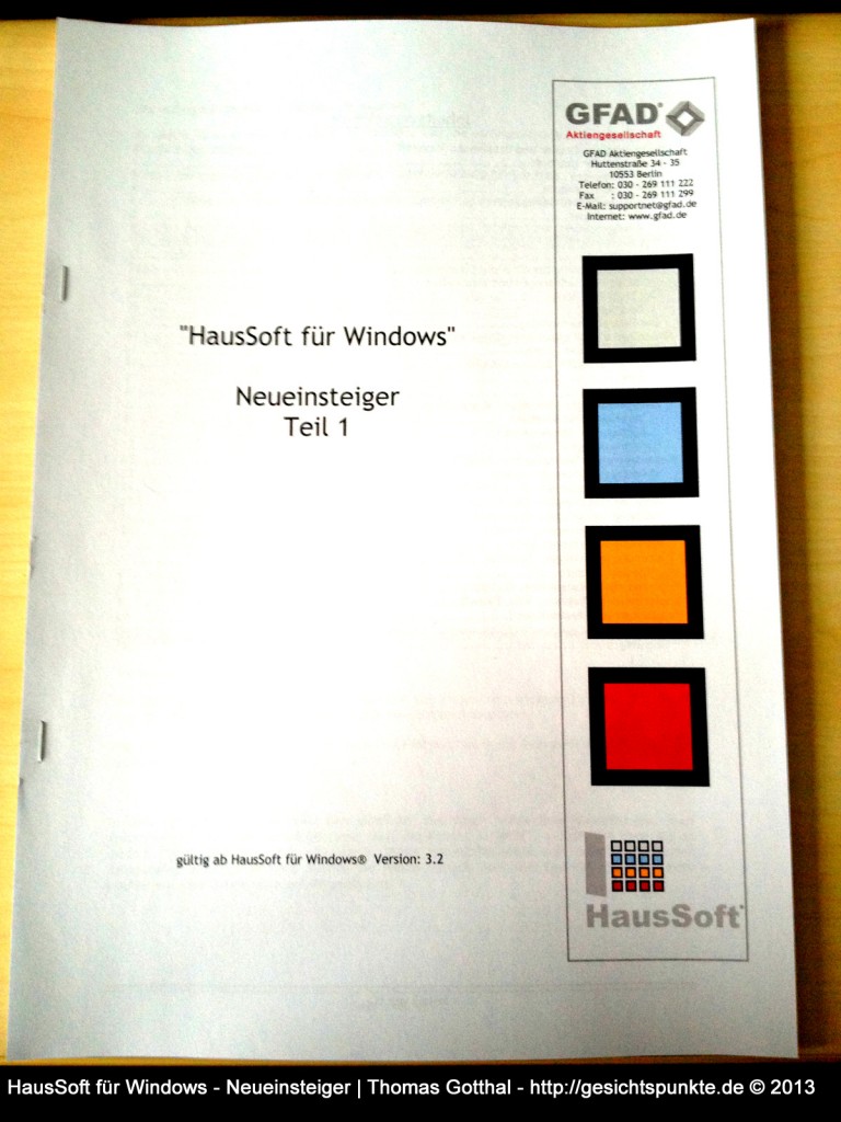 HausSoft für Windows - Neueinsteiger