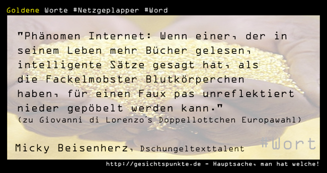 Micky Beisenherz - Giovanni di Lorenzo #Netzgeplapper
