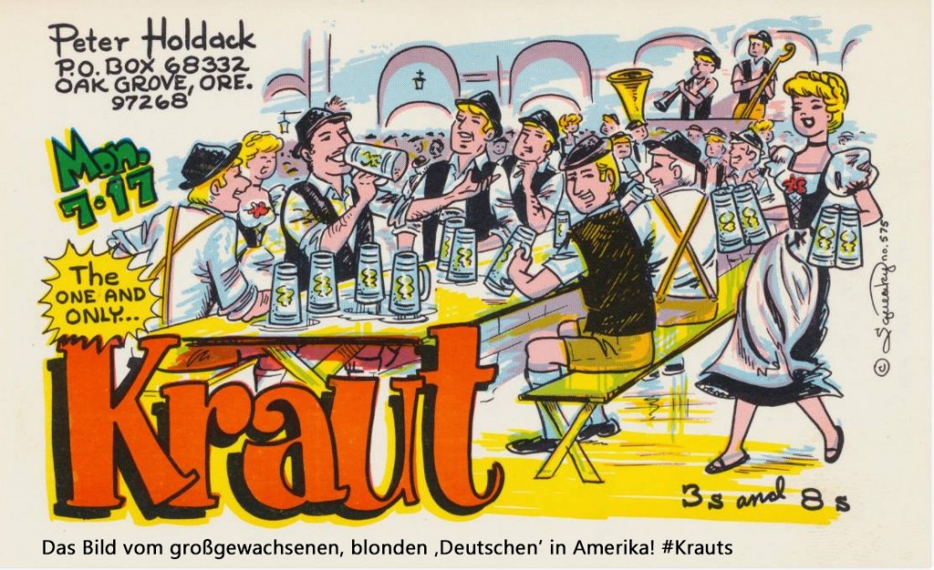 Deutschlandbild in Amerika #Krauts