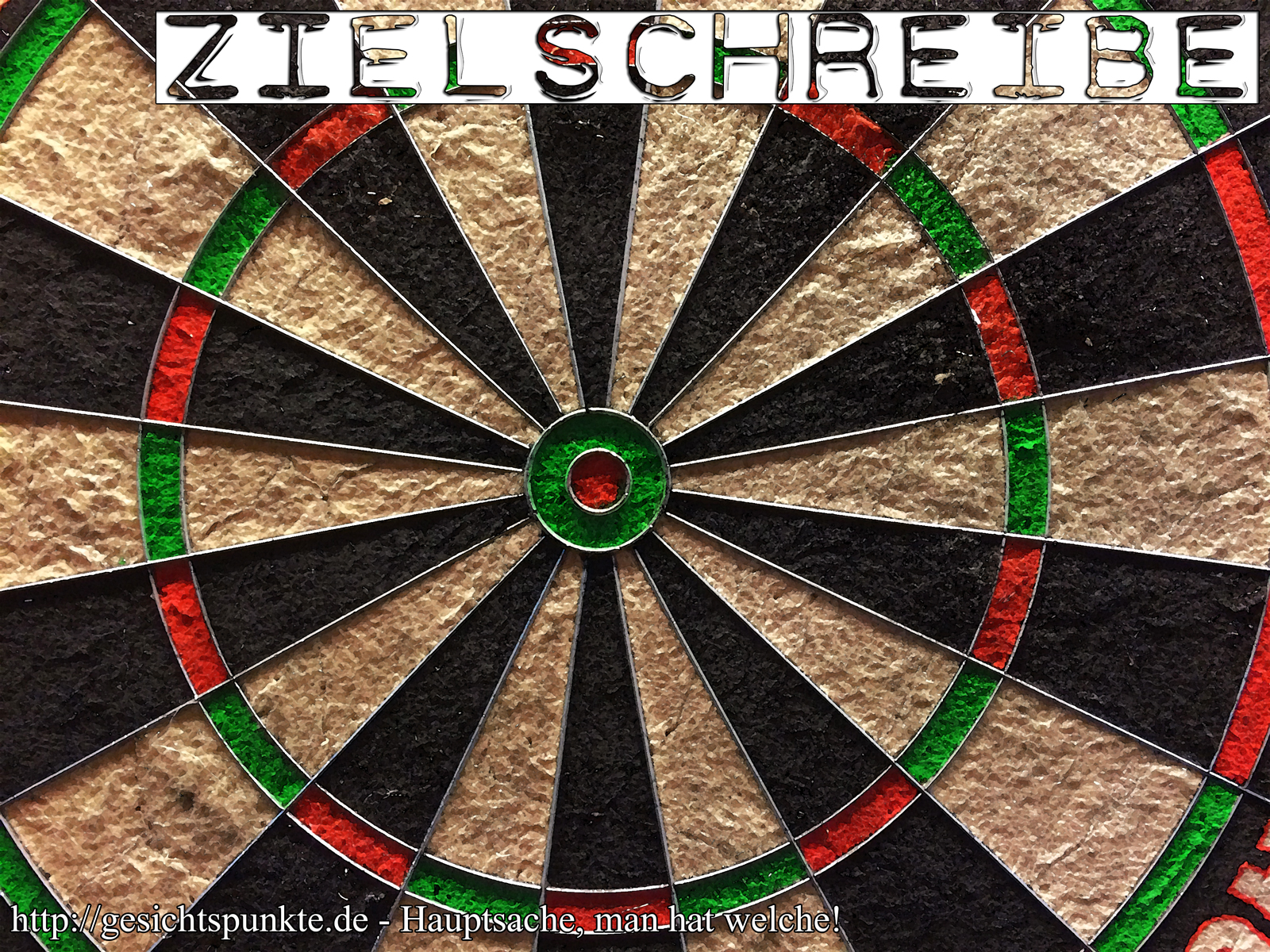 Zielscheibe - Zielschreibe