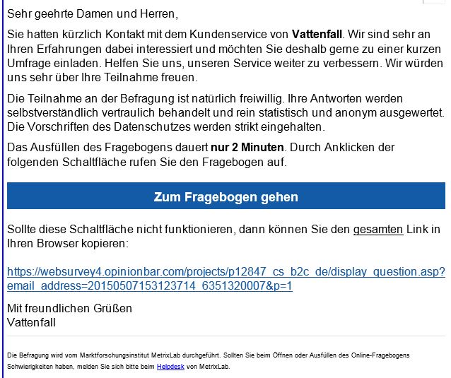 Vattenfall.Survey