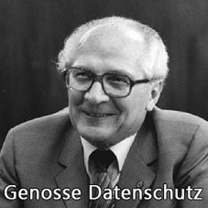 Genosse Datenschutz gross