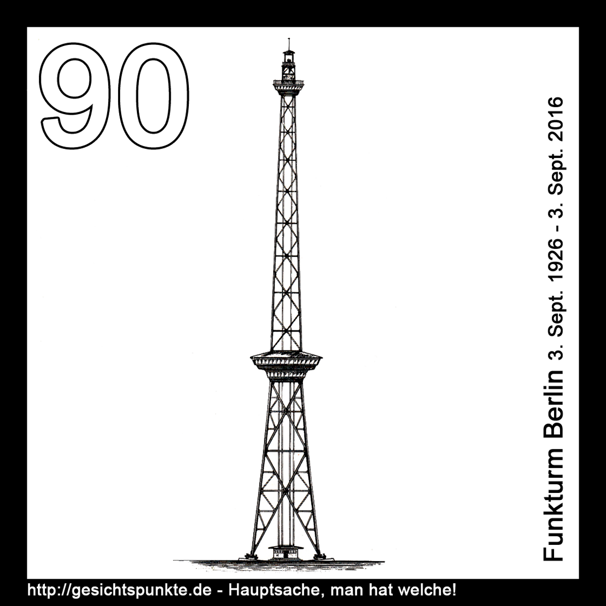 90 Jahre Funkturm Berlin