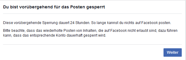 Facebook, Gemeinschaftsstandards #Serie