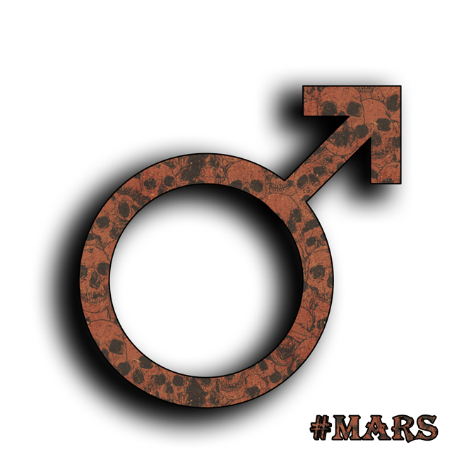 #Mars #Symbol #Mann